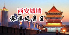 美女粉逼被插喷水中国陕西-西安城墙旅游风景区